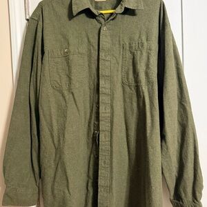 RedHead Forest Green Flannel
